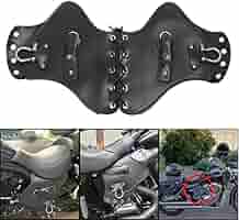 バイク用 サドルシールド PUレザー 遮熱バッフル ブラック 汎用 Amazon | TooHR バイク用 サドルシールド PUレザー 遮熱バッフル