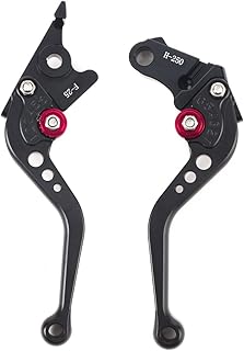 Motorcycle Short Brake Clutch Levers Adjustable Aluminum CNC for HONDA GROM/MSX125 2014-2017 CBR250R 2011- 2013 CB400F/CB400R 2013-2015 CBR500R/CB500F/X 2013-2014 CBR300R/CB300F/FA 2014-2016 SPL026