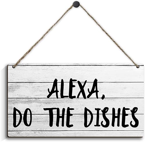 Divertido letrero de madera para colgar en la pared, decoración de cocina de granja, decoración de comedor, decoración del hogar, regalo de