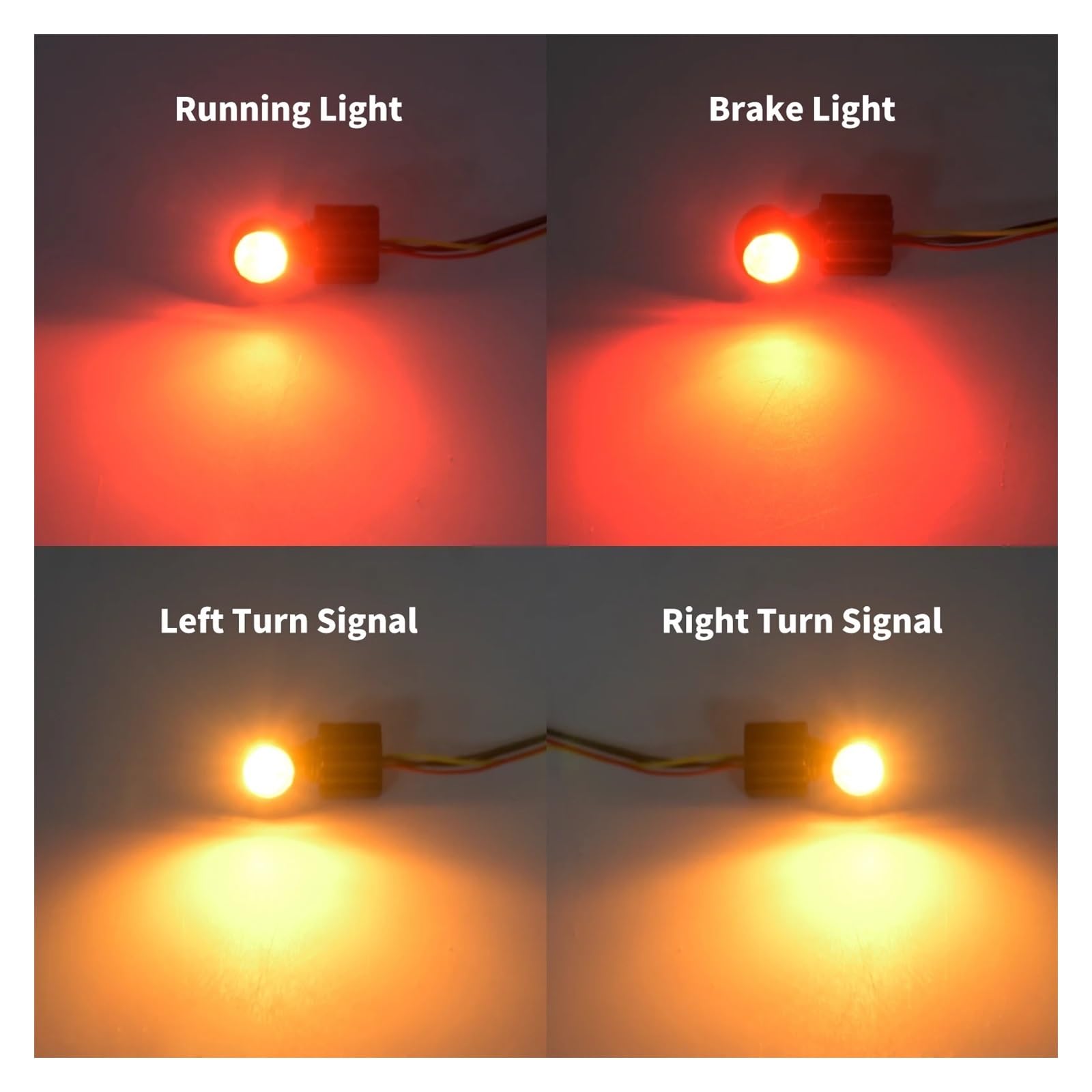 Indicatore di direzione Mini luce freno a LED anteriore posteriore luce marcia nera/cromata universale per Har&ley Touring Softail Sportster Lampeggianti