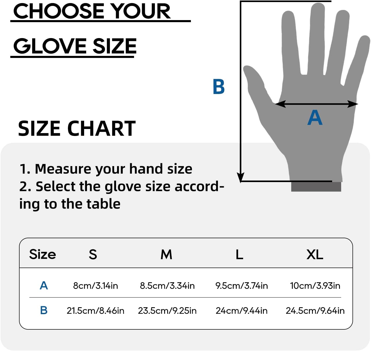 Schwer 8 Pairs Cut Resistant Work Gloves, ANSI A3 Cut Proof Working Gloves with Grip on Palm, for Men & Women, Ideal for General Purpose, Assembly, Auto Repairing (Black, Large) - 