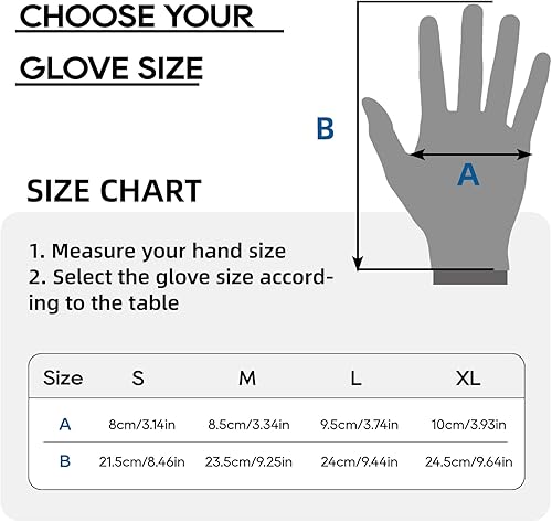 Miniatura 7 de Schwer 8 pares de guantes de trabajo resistentes a cortes, ANSI A3 a prueba de cortes con agarre en la palma de la mano, para hombres y mujeres,