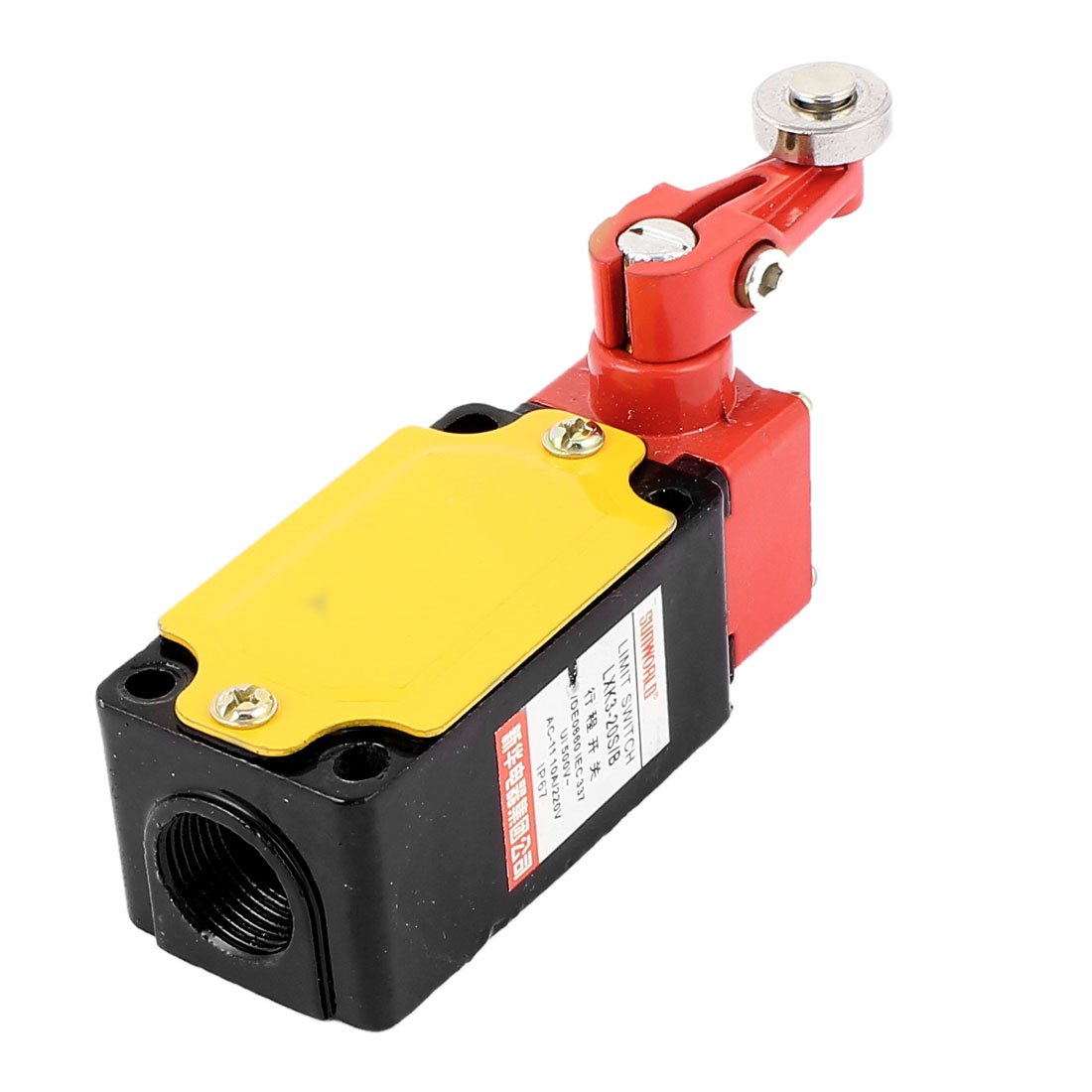 Commutateur de limite JLXK3-20S/B AC 380V 10A à bras de levier de rouleau rotatif