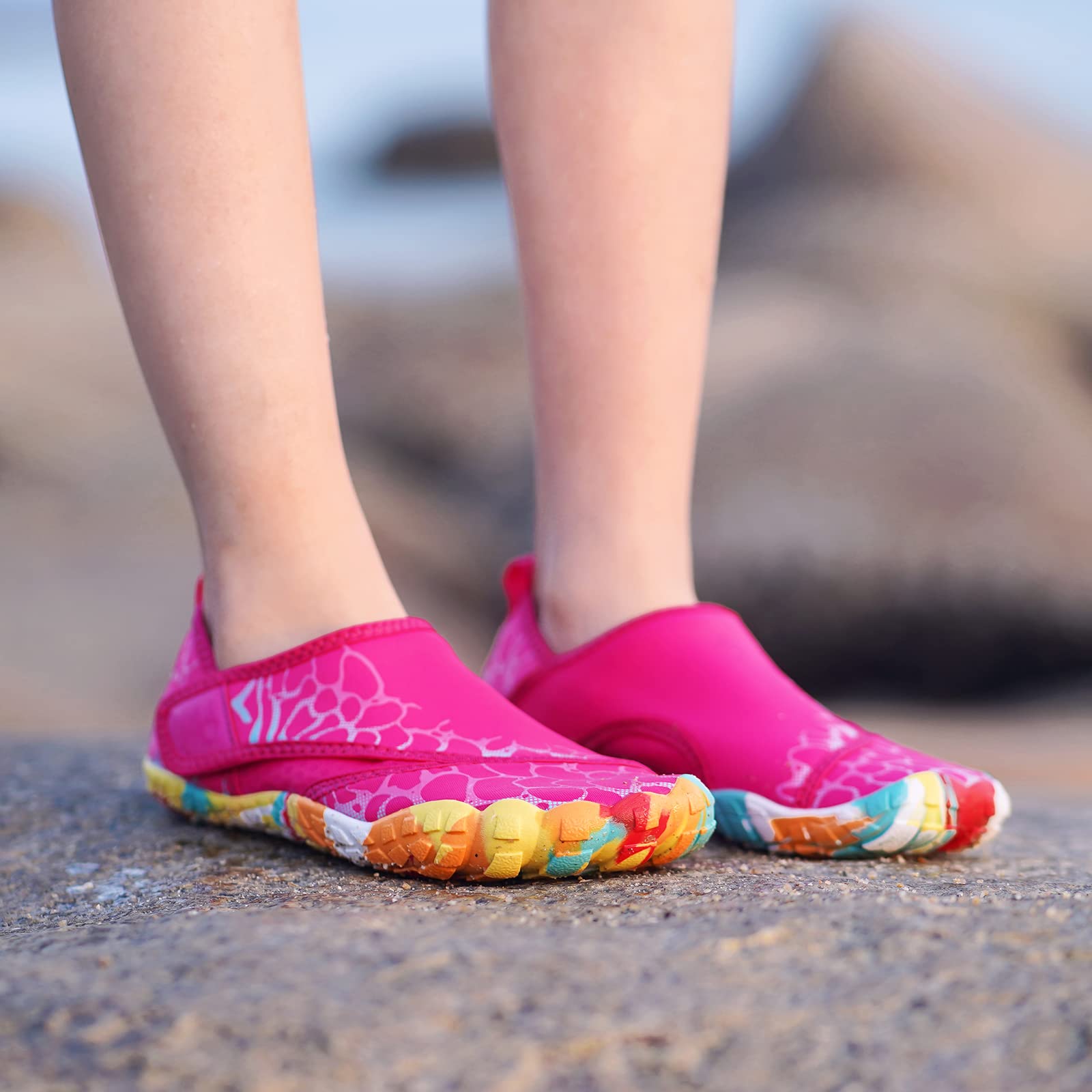 CIOR Zapatos acuáticos para niños y niñas, tenis deportivos ligeros, de secado rápido (bebé/niño pequeño/niño grande)