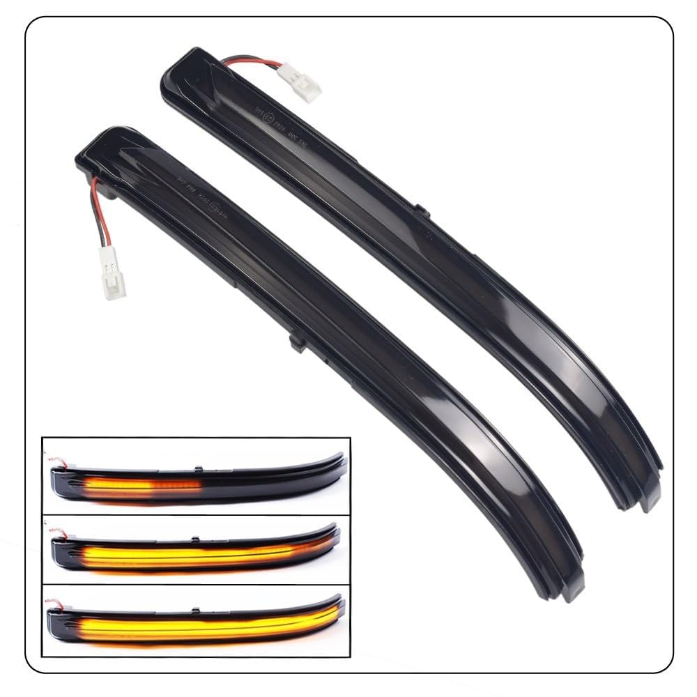 Lusterko wsteczne LED dynamiczne kierunkowskazy do Citroen C5 Aircross 2017-2021