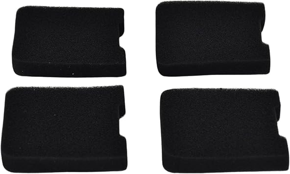 4PCS Air Filter 110132179 531004430 Compatible with Husqvarna 145BT 155BT 145BF 155BF Blowers Compatible with Poulan BP400 BP402 Blowers Replaces 5310044-30 530058478