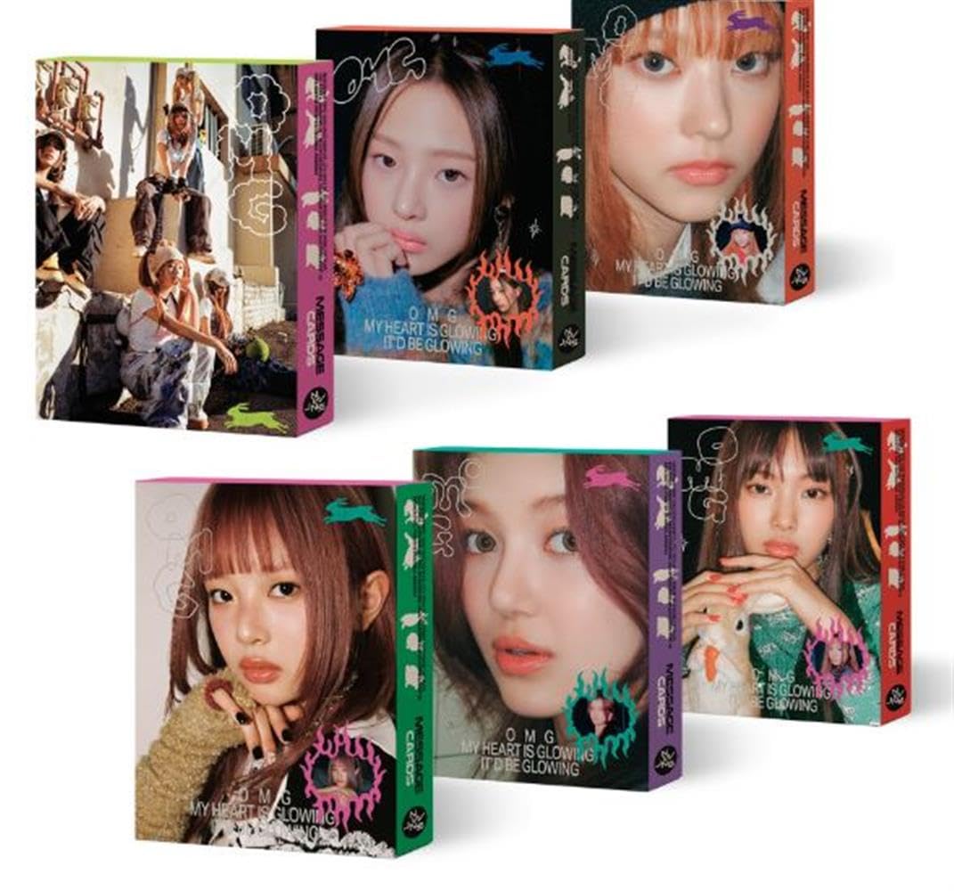 Amazon.co.jp: NewJeans 'OMG' Message Card ver.（韓国盤）: ミュージック