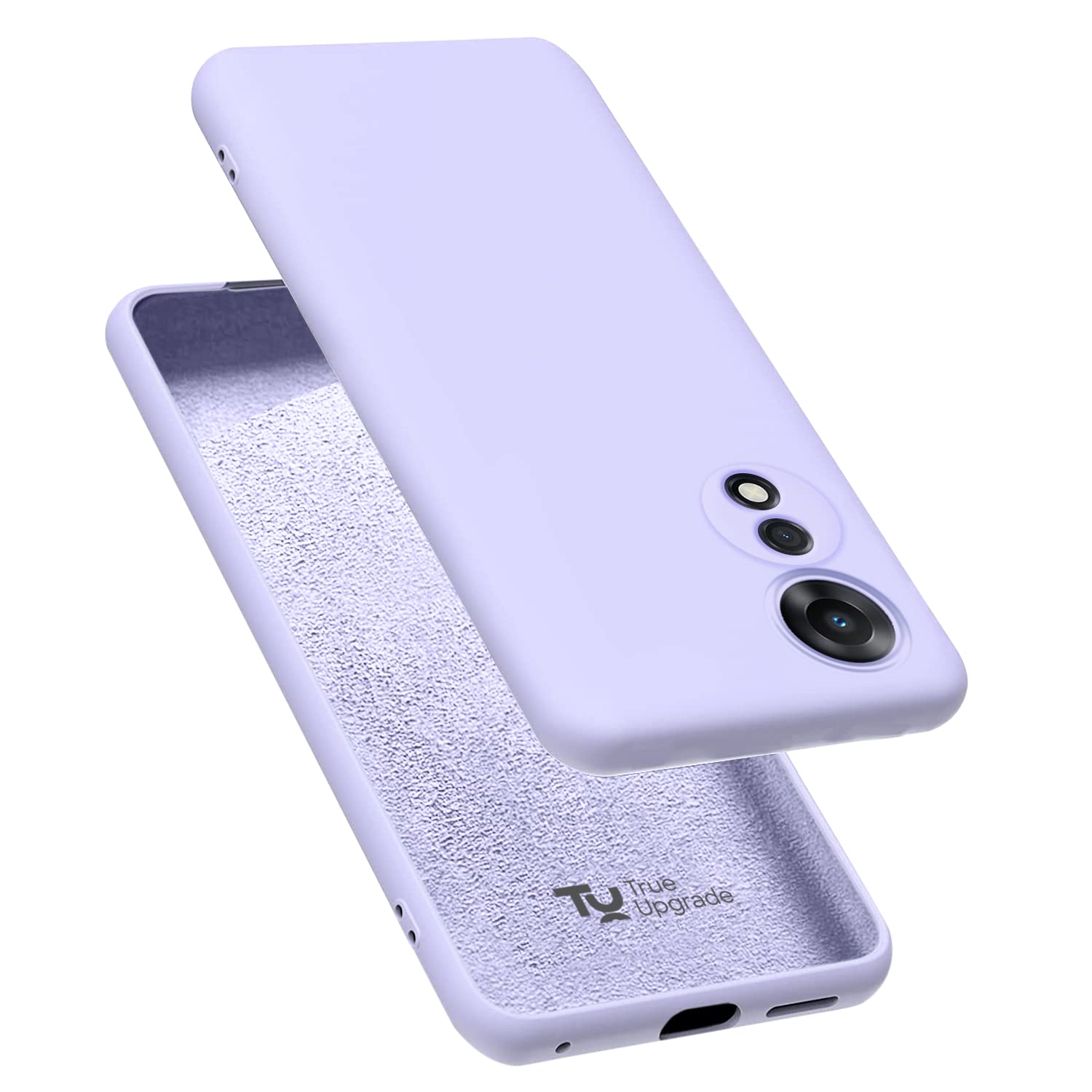 TRUEUPGRADE Back Cover Case for Oppo A78 5G Back Cover Case | Soft Silicon Rubberised Cover |Camera Protection Bump Back Cover for Oppo A78 5G (Purple) (B0BZLD499X) Amazon Price History, Amazon Price Tracker