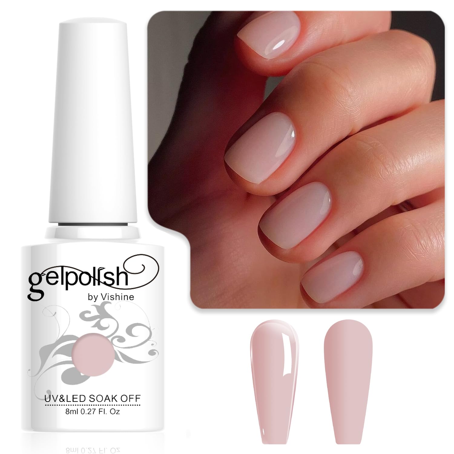 36-teiliges Gel-Nagellack Set – 32 Farben + 4 Top/Base Coats, Langanhaltend, Glossy & Matte, Für DIY-Maniküre