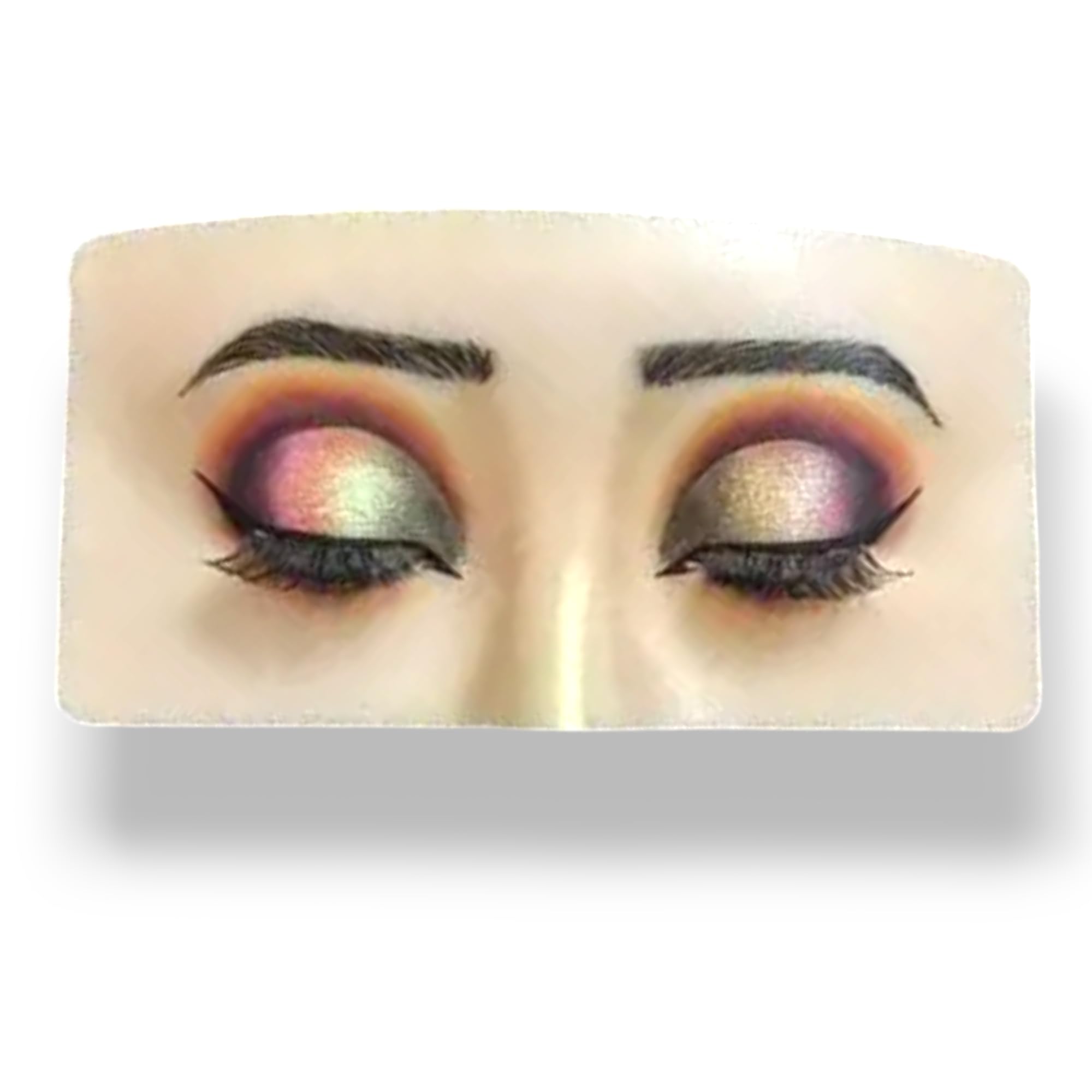 LAVENUST Makeup Training Pad - Cosmetology Eye Practice Tool