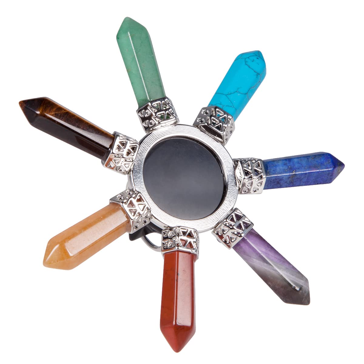 Amazon.co.jp: mookaitedecor 7チャクラクォーツ エネルギー