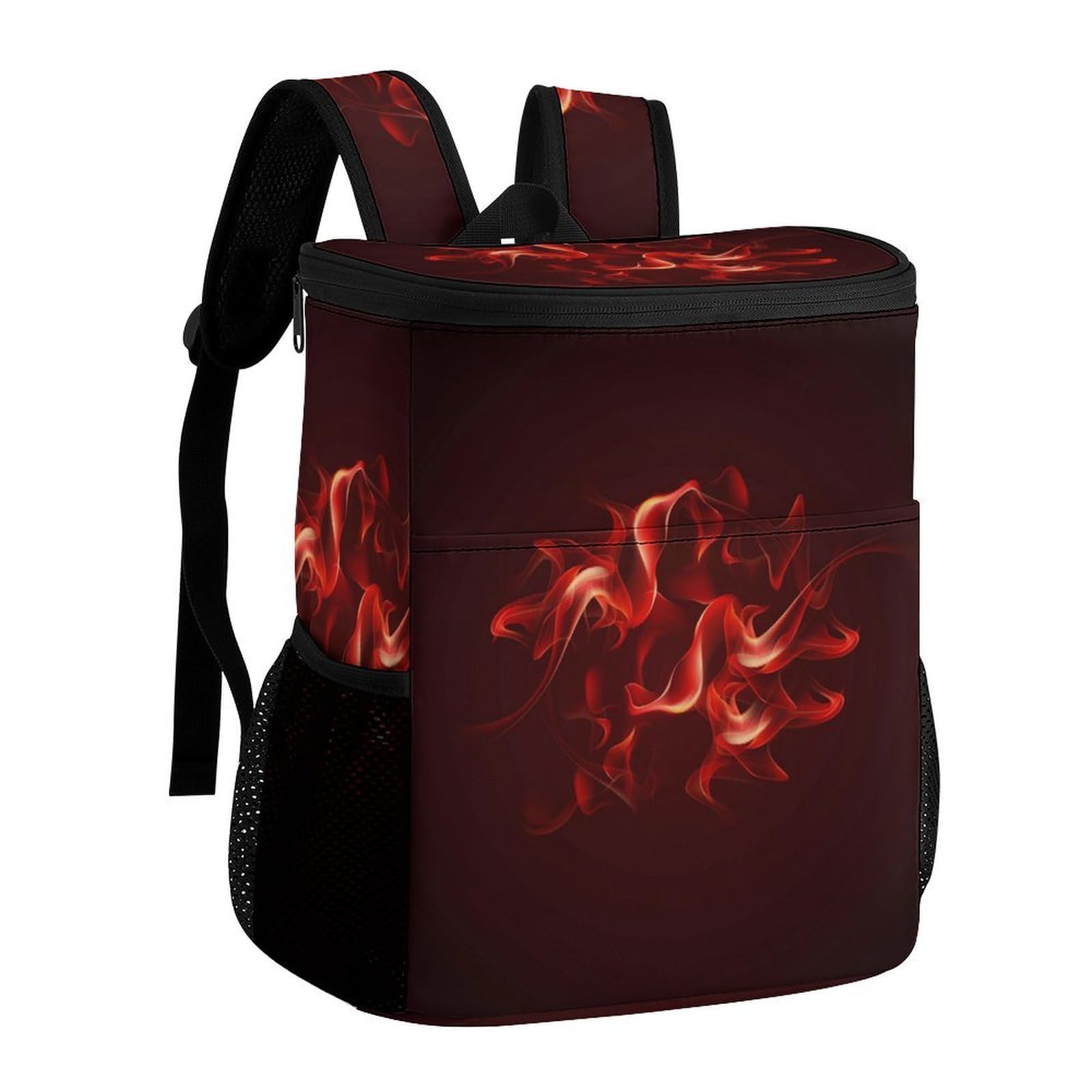 Sac à dos isotherme pour pique-nique et camping en plein air Red Flame