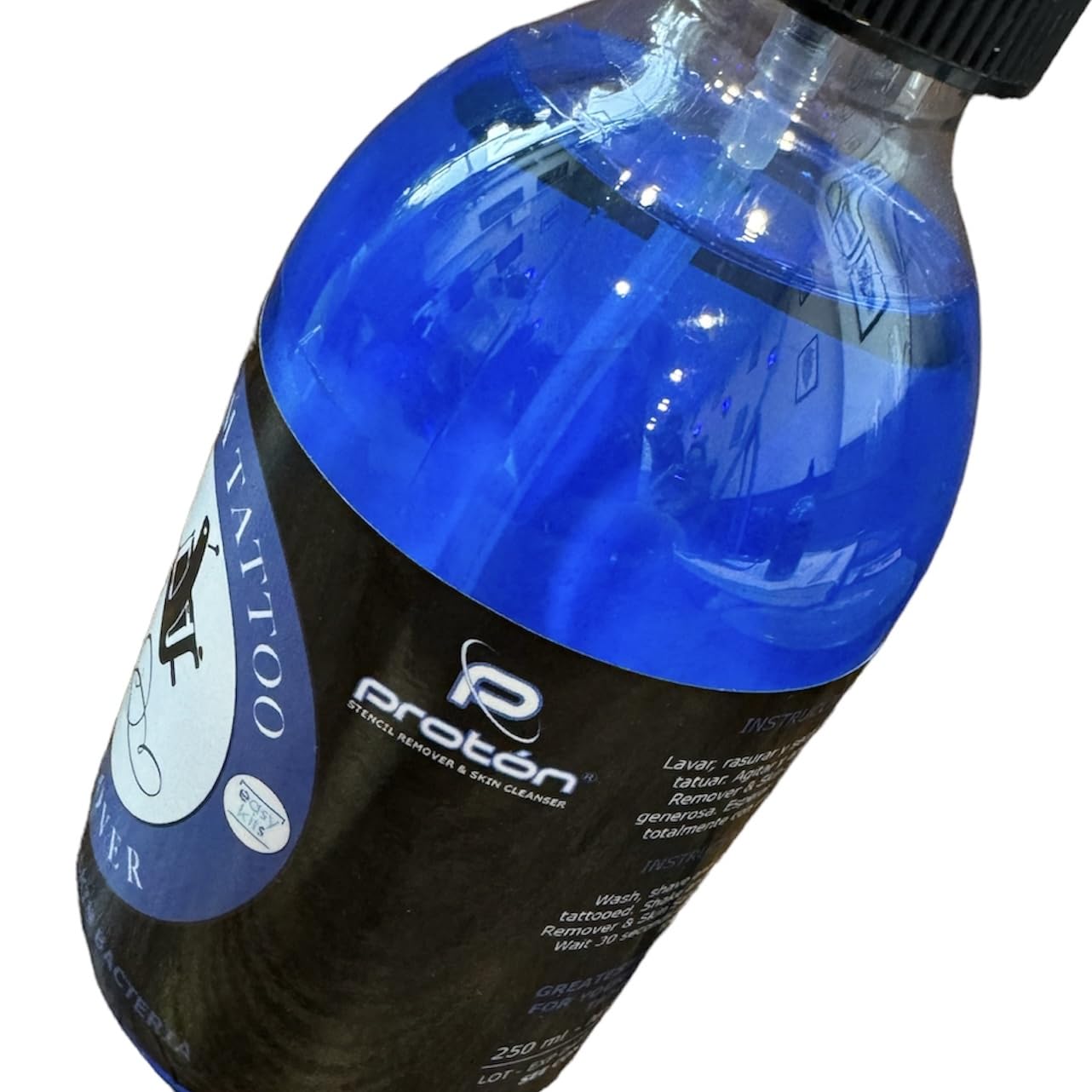 EASY KITS -Premium Tattoo Remover – Producto Para Retirar El Calco De Tatuaje Fácilmente (250 ml)