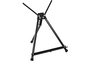 U.S. Art Supply 15" to 21" Tabletop Easel with Extension Wings