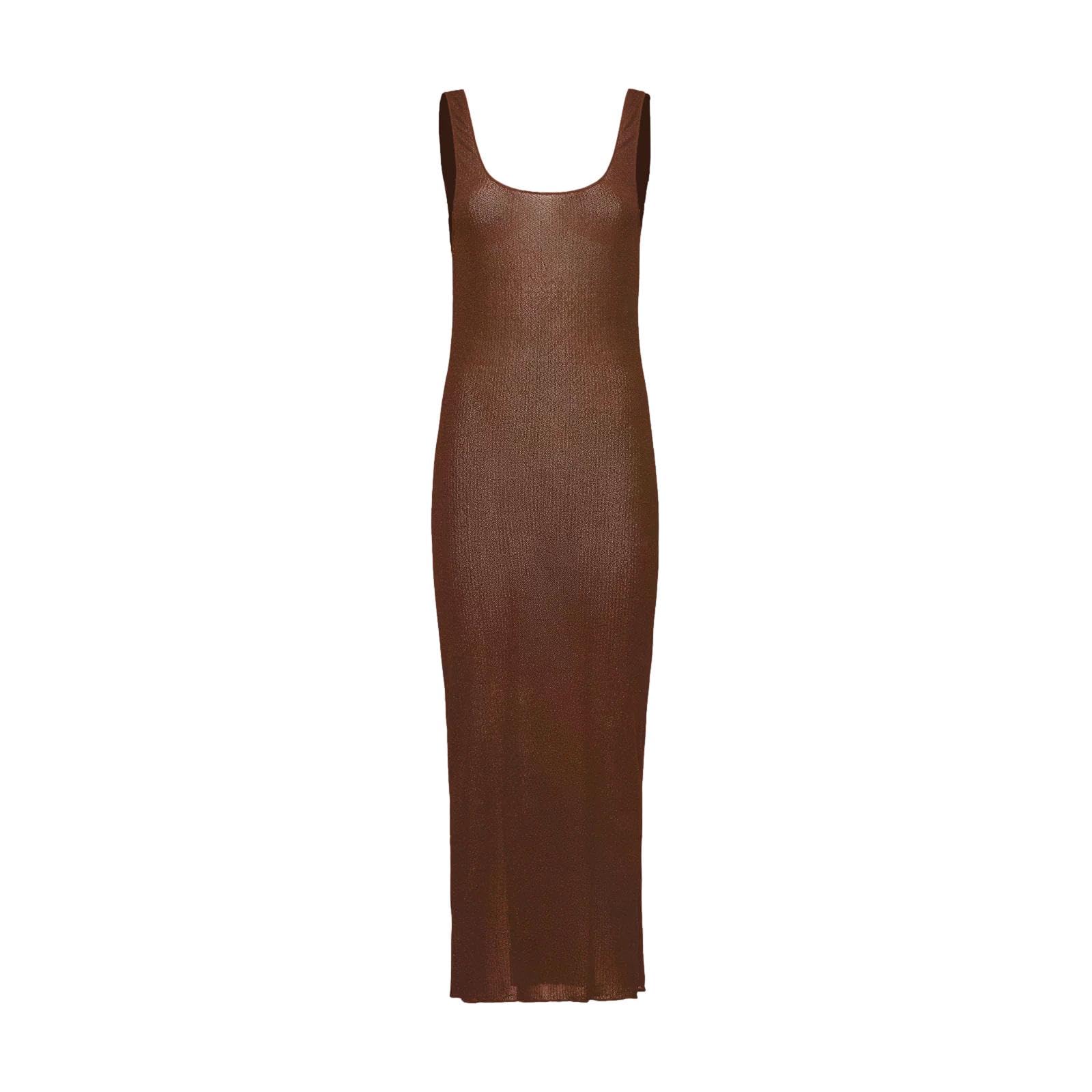 F**K effek abito donna brown FK26-SW1150