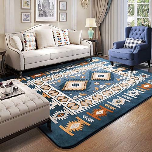 Tapis de chevet pour lit simple style européen MU 150x200cm pour chambre cocooning