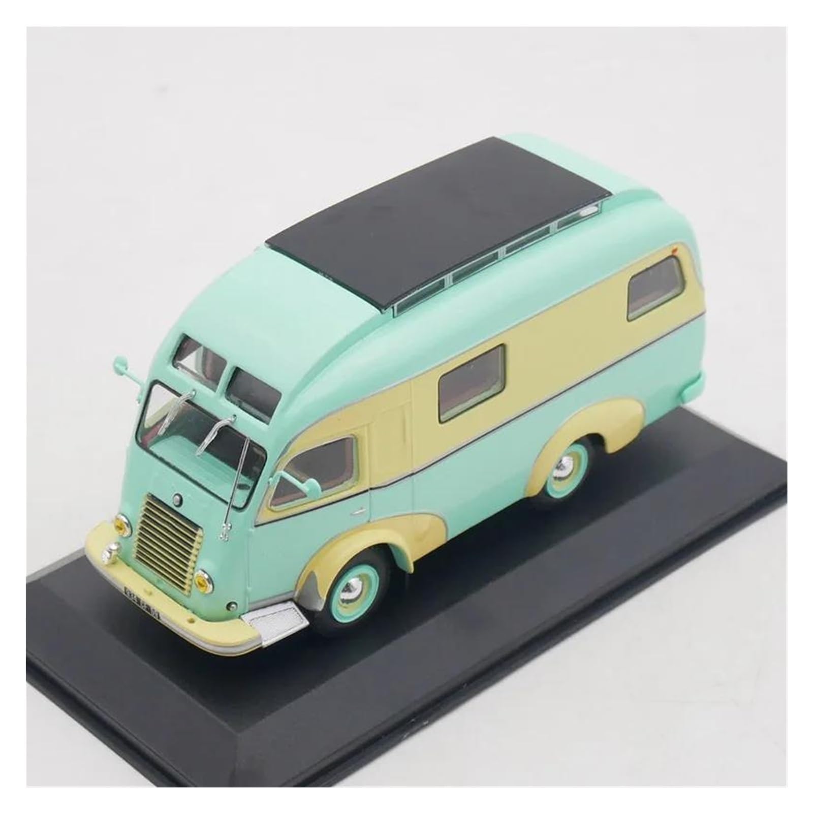 1 43 para Goelette Digue 1951 RV Camper Vehículo Auto Modelo De Aleación Colección Estática Juguetes Recuerdo Miniatura de colección