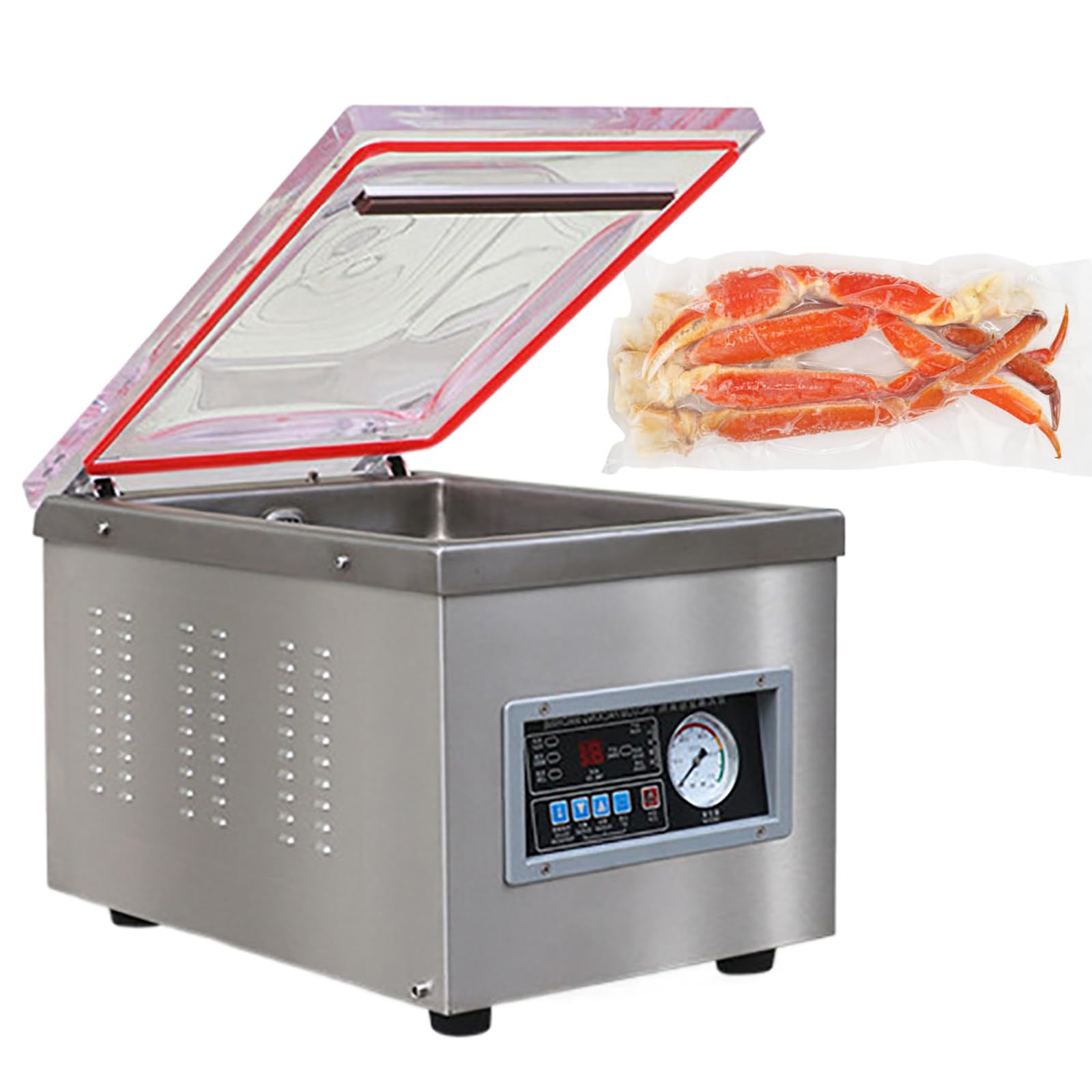 YXYLJOZ Chamber Vacuum Sealer Machine, Microcomputer Controlled, Household and Commercial Vacuum Sealing Machines with Stainless Steel Structure