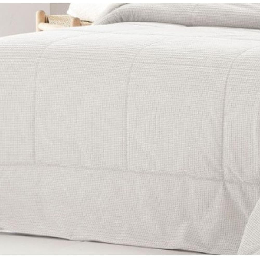 ANTILO TEXTIL Edredón Confort con Reverso de Borreguito YSABELA (Blanco, 90 cm)