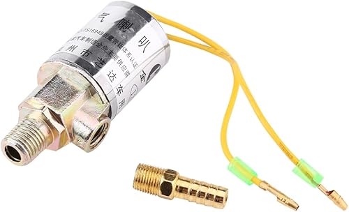 Miniatura 3 de Bocinas de aire de 12 V y sistemas de conducción de aire, válvula solenoide eléctrica de bocina de aire de 1/4 pulgadas para automóvil, tren, camión