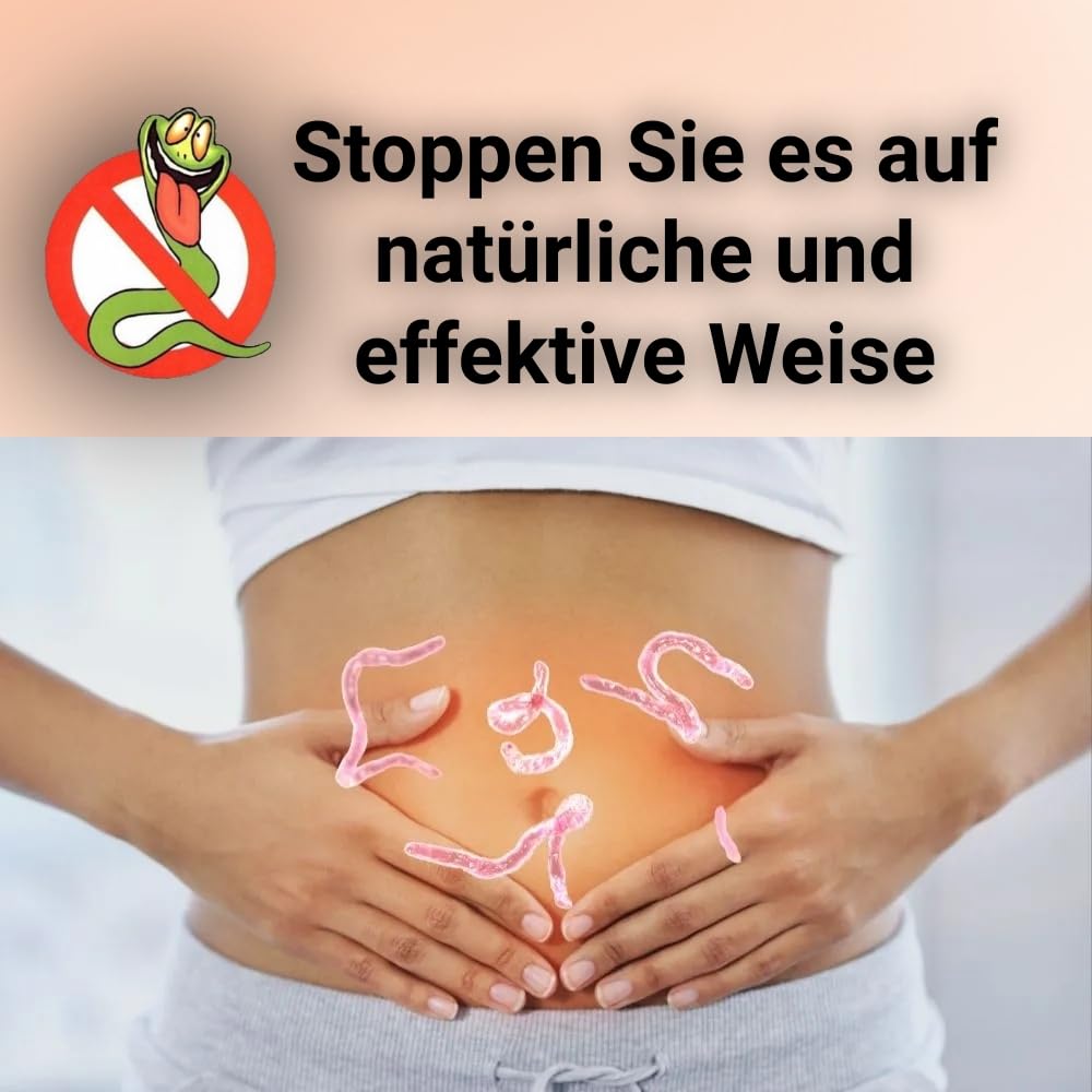 Ziołowy Detoks dla Ludzi - Pełne Oczyszczenie 12 Dni - Orzech Czarny, Goździk i Bylica - Wegański, Bez GMO, Bezglutenowy, 100% Czysty i Naturalny, Niemcy