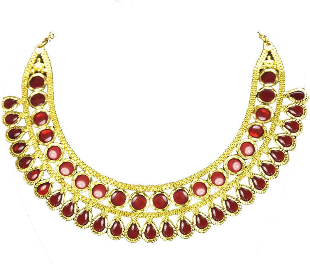 Kerala Traditional Red Nagapadam Choker