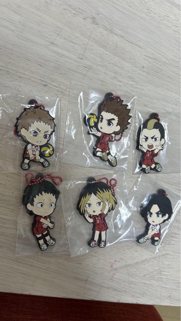 Amazon.co.jp: ハイキュー 一番くじ ラバーチャーム 音駒 ねこま