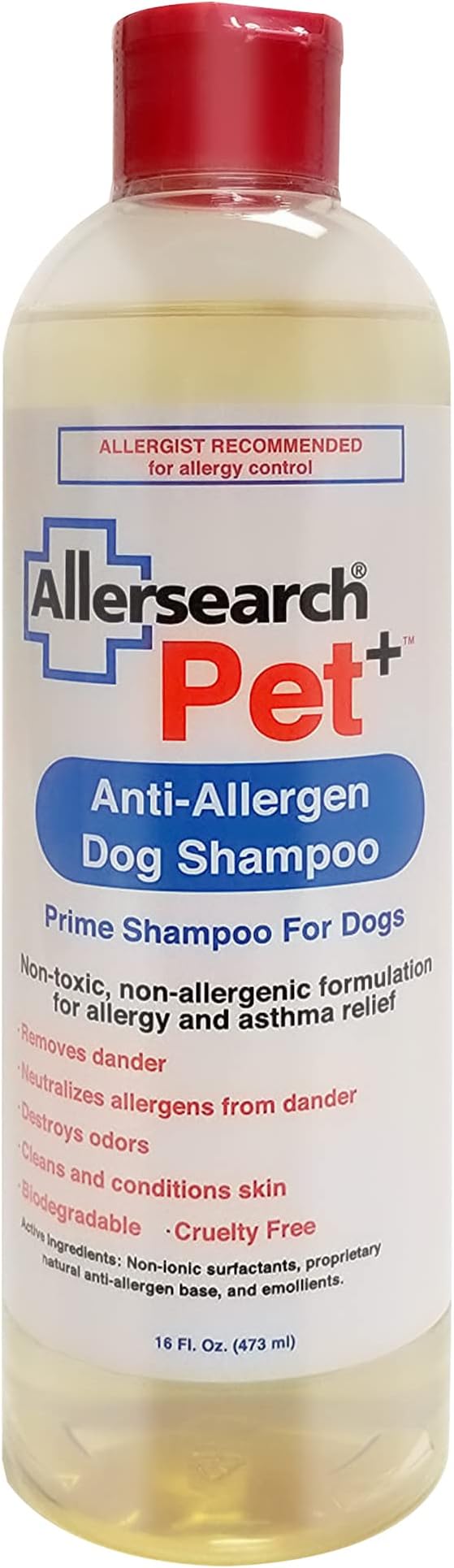 Allersearch Pet+ AntiAllergen Dog Shampoo 16 Oz