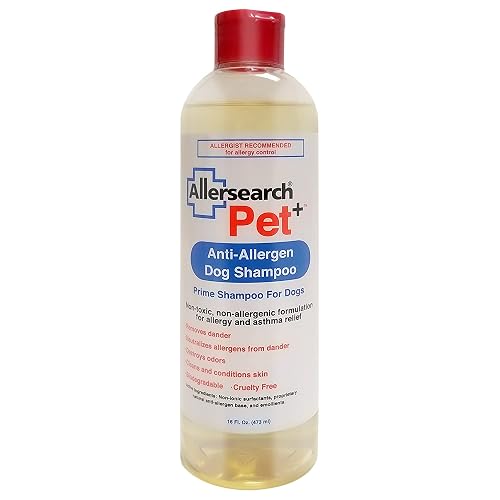 Allersearch Champú antialérgenos para perros Pet+ 473 ml