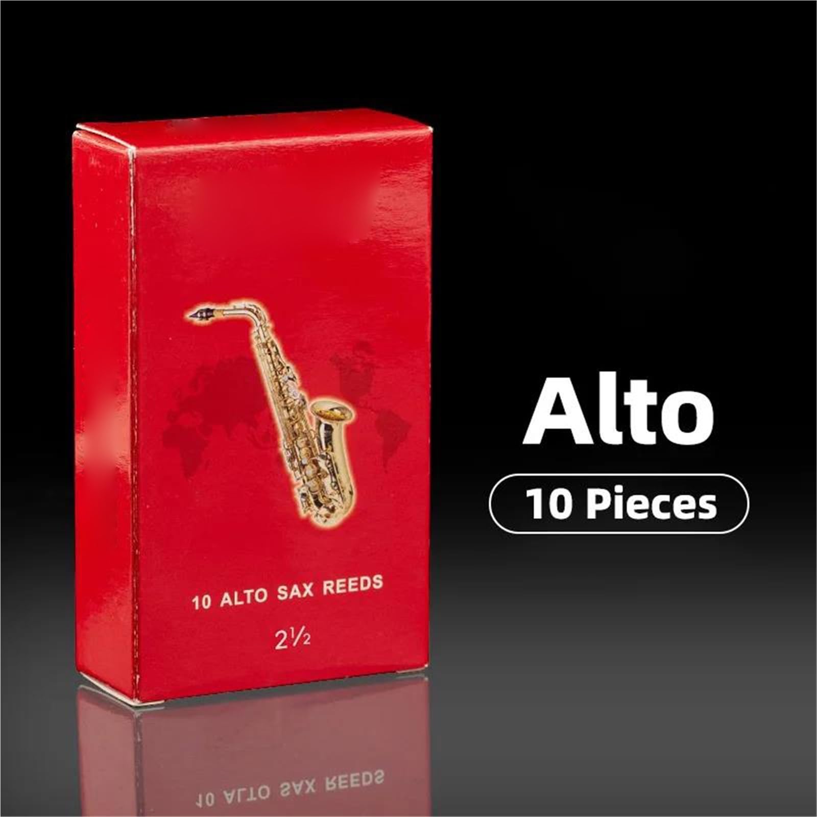 Accessori Per Clarinetto Ance Per Sassofono Soprano Tenore Mib Alto Ancia Clarinetto Principianti | Accessori per clarinetto(Red Alto2.5)