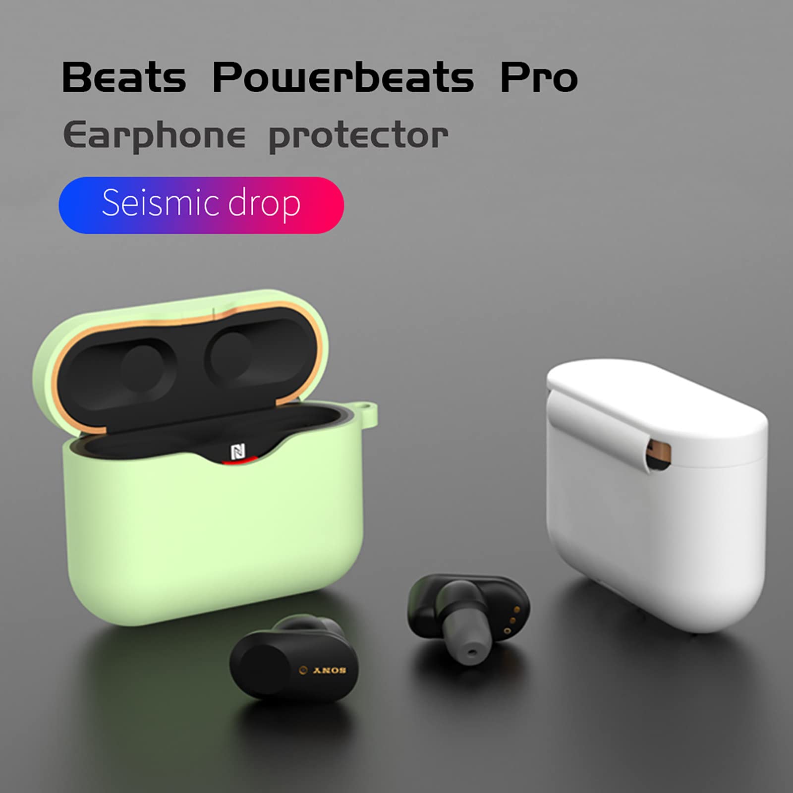 INF - Custodia Protettiva In Silicone Per Auricolari Bluetooth Wireless Sony Wf 1000xm3 317095 - Foto 3