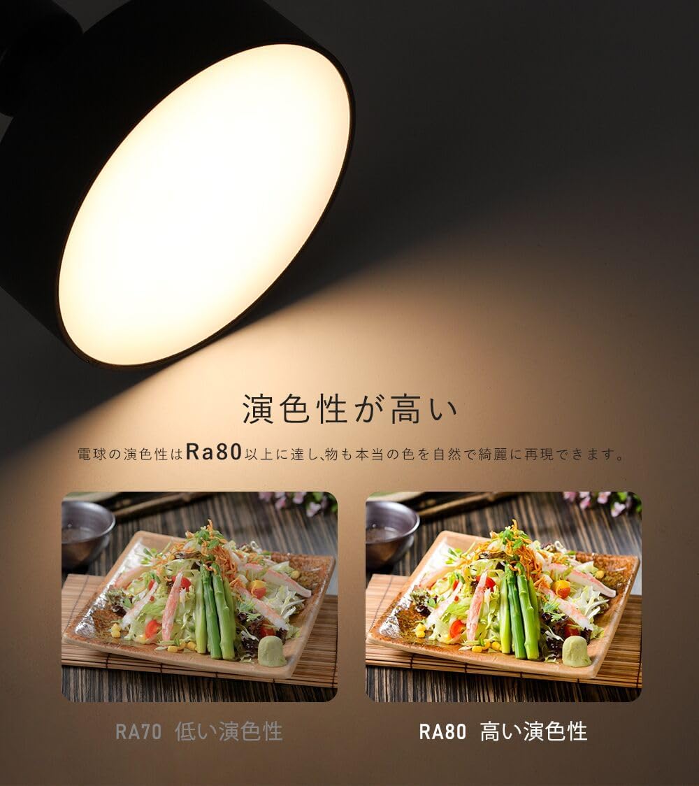 Maiitmor4個セット ダクトレール用ライト スポットライト 一体型 LED 内蔵式 100W形相当 925lm 昼白色 GT-