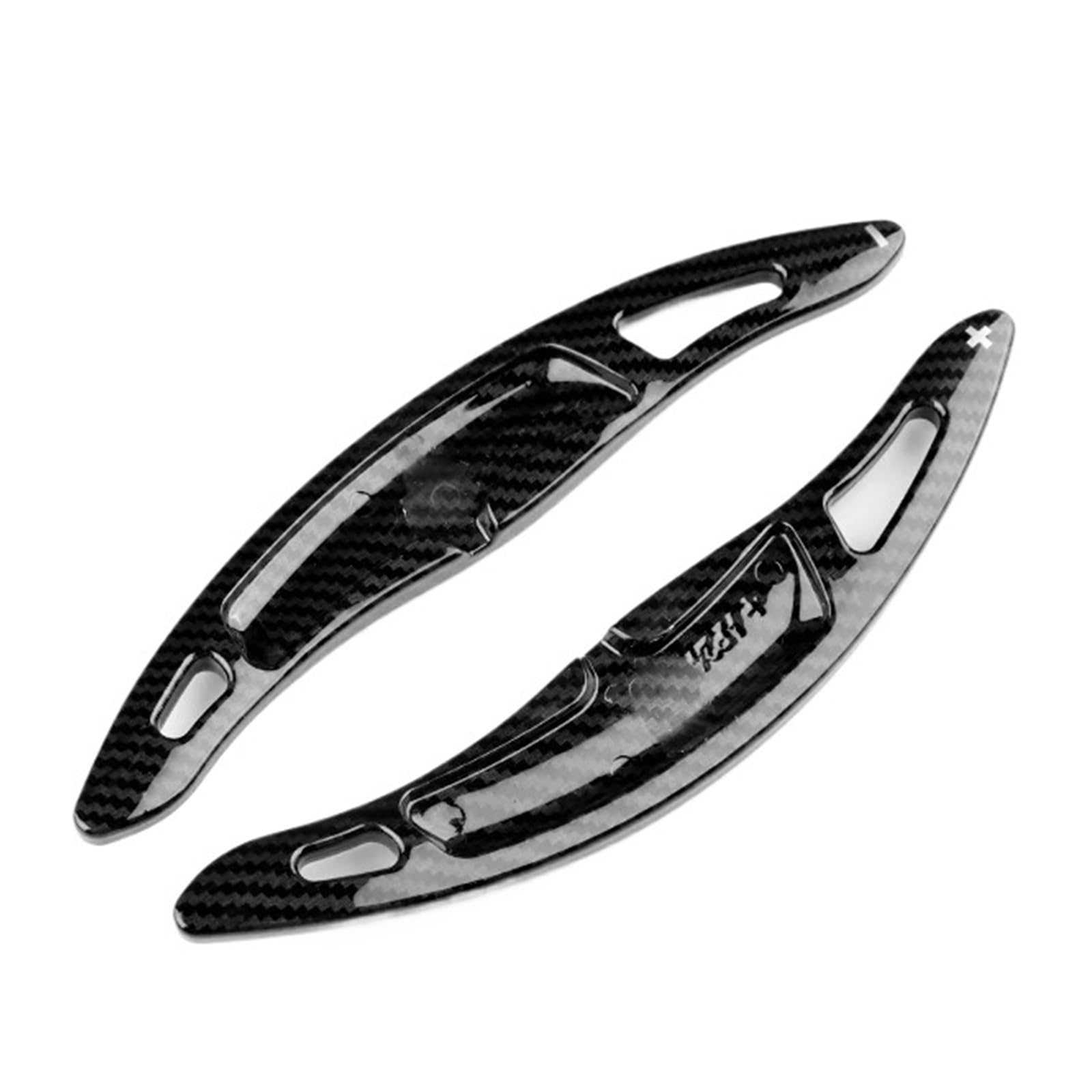 Xxiucj Car Paddle Shifter Extensions for Panamera for Macan for 718 911 918 for Spyder for Cayenne Car Steering Wheel Shift Paddle Shifter(Carbon Fiber Style1)
