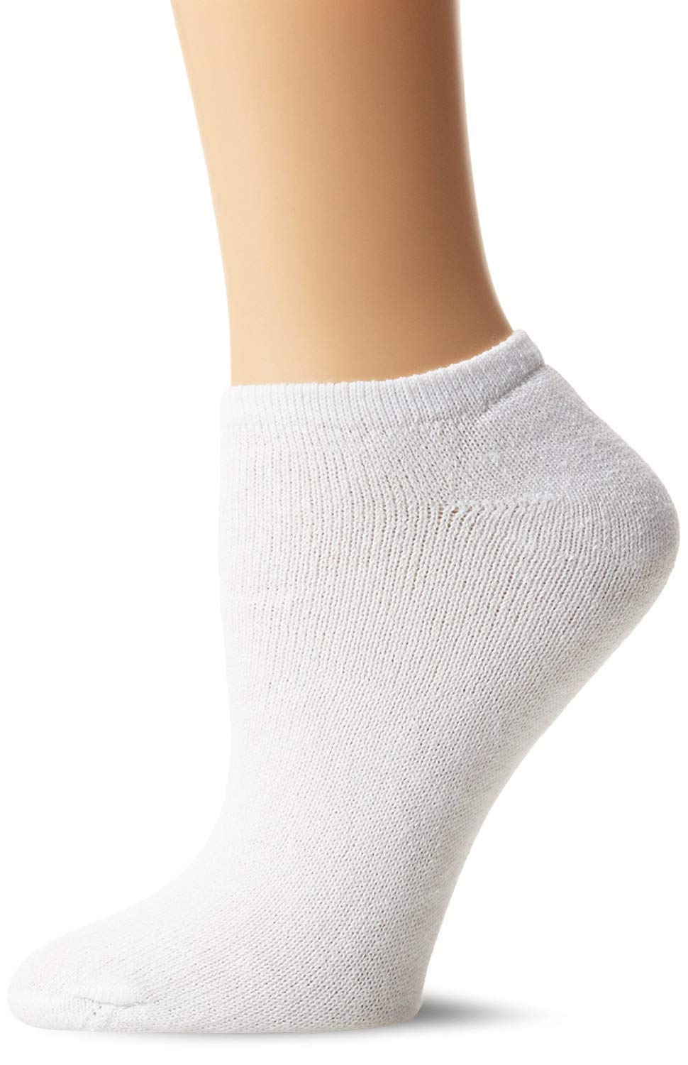 Fruit of the LoomWomen's Everyday Soft Cushioned No Show Socks (10 Pack)