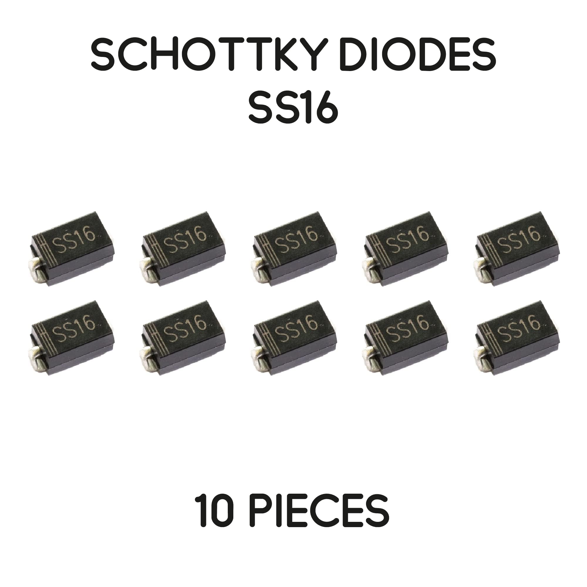 Diodi Schottky SS16-10 pezzi