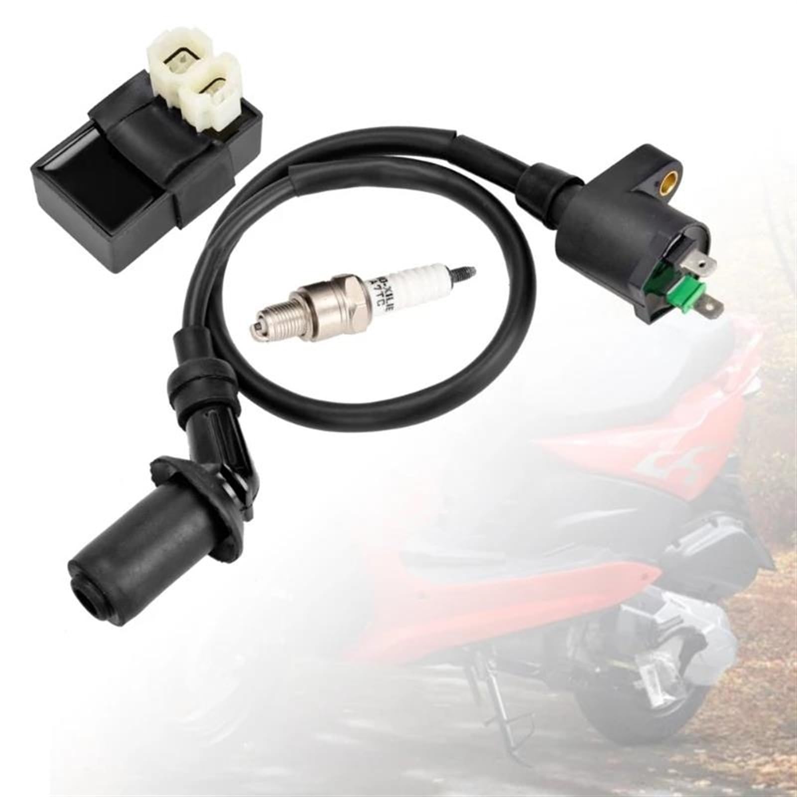 Amazon.co.jp: バイク用イグニッションコイル スクーター GY6 50CC