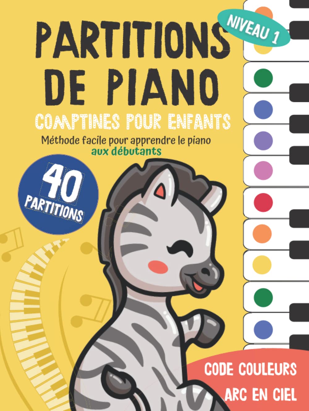Une Souris Verte Piano Do Re Mi 40 Partitions de piano: Comptines pour enfants: Méthode facile pour  apprendre le piano aux débutants: Code couleur arc en ciel : Duval, Fleur:  Amazon.fr: Livres
