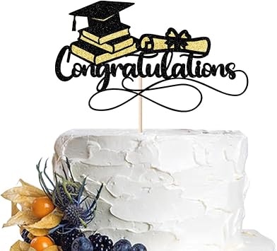 Congratulations Cake Topper, Congrats Cake Topper-2026 Graduation Cake Topper, Wedding, Retirement, Birthday, Anniversary, Celebration Party Decorations Congratulations-5