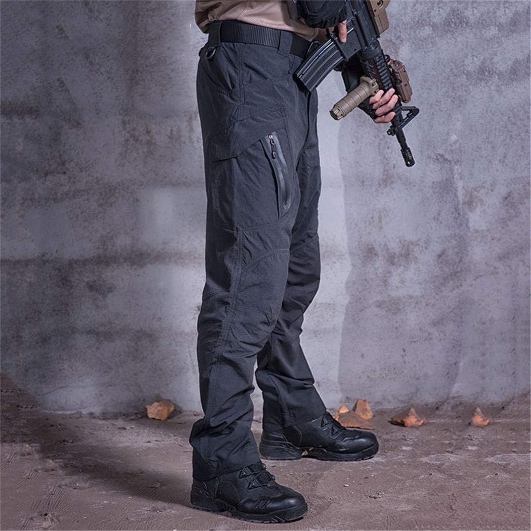 Summer Military Cargo Pants Men Quick Dry Army Tactical Pants Breathable Nylon Big Pocket Combat Trouser