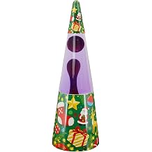 16inch Purple Liquid Motion Lamp, Flowing Relaxation Dynamic Lighting, Home Decor Serenity Entertainment Lamp, Meditation Night Light Home Decor, Gift for Adults and Children, Christmas Base.jzt