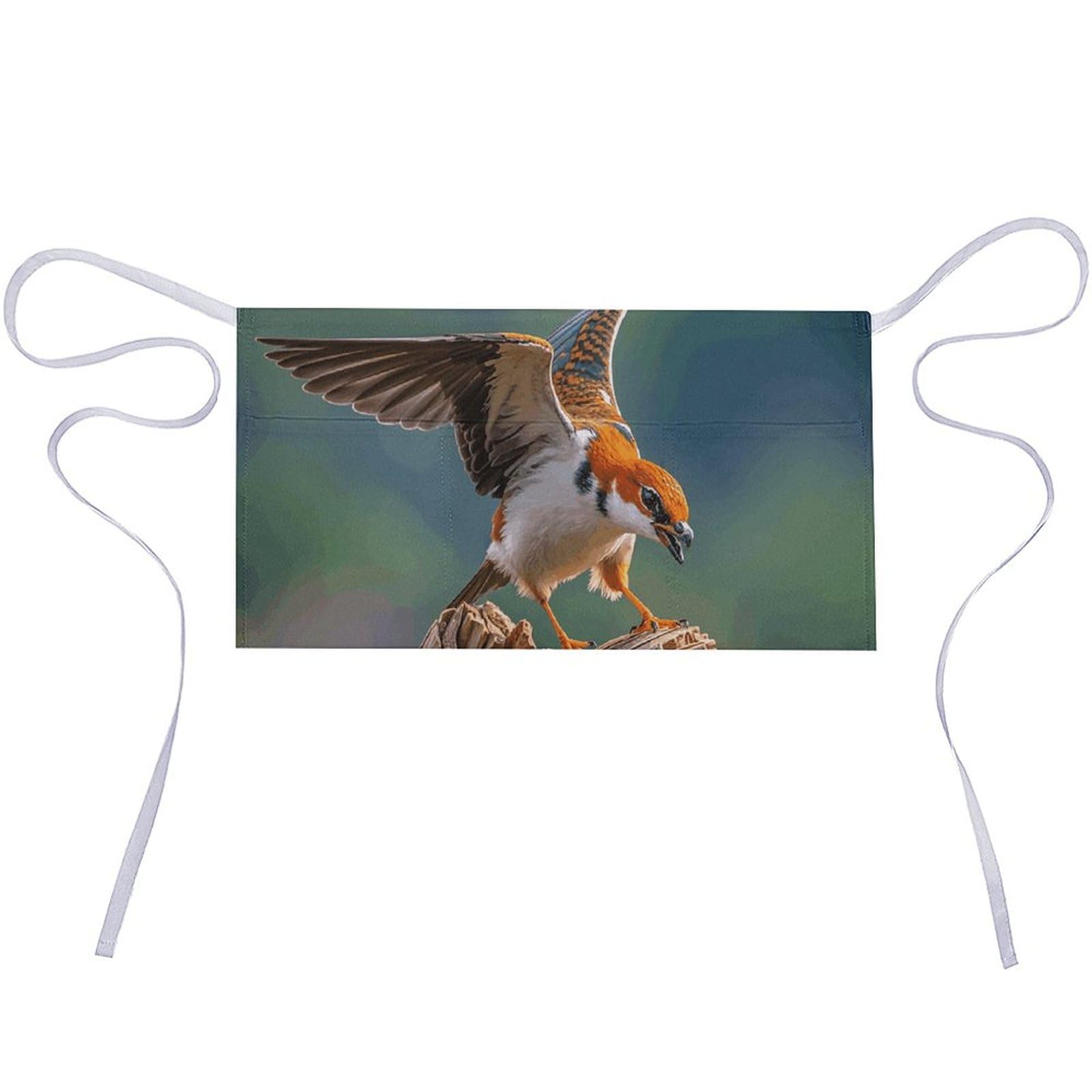 DJUETRUI Hunting Flying Wild Adjustable for Women Men with Pockets Extra Long Lab Apron Butcher Apron Oxford Cloth Cotton Apron for Kitchen Cooking Baking