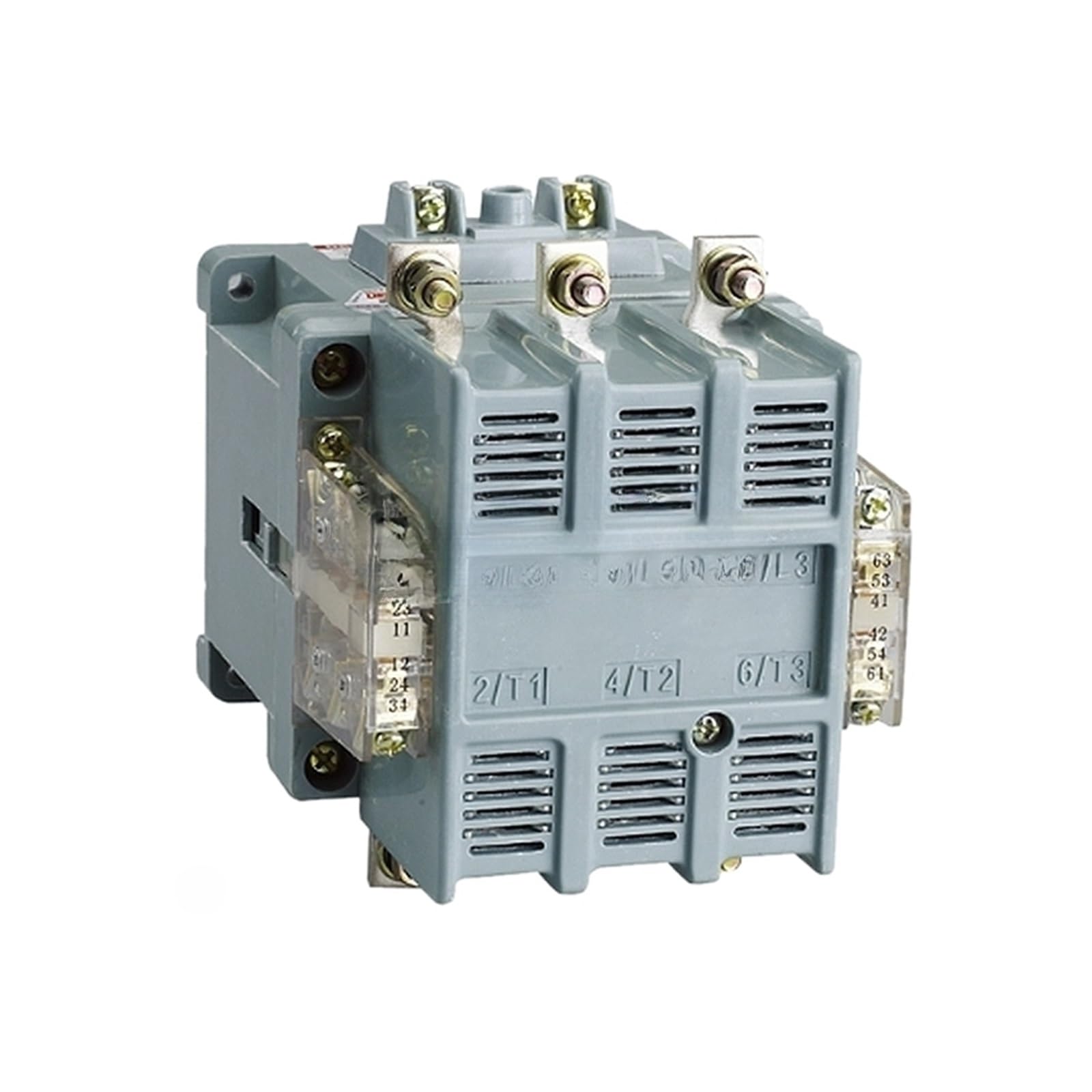 Contactor de CA CJ40 (bobina de CA), CJ40-400A 220 V 2 abiertos 4 cerrados