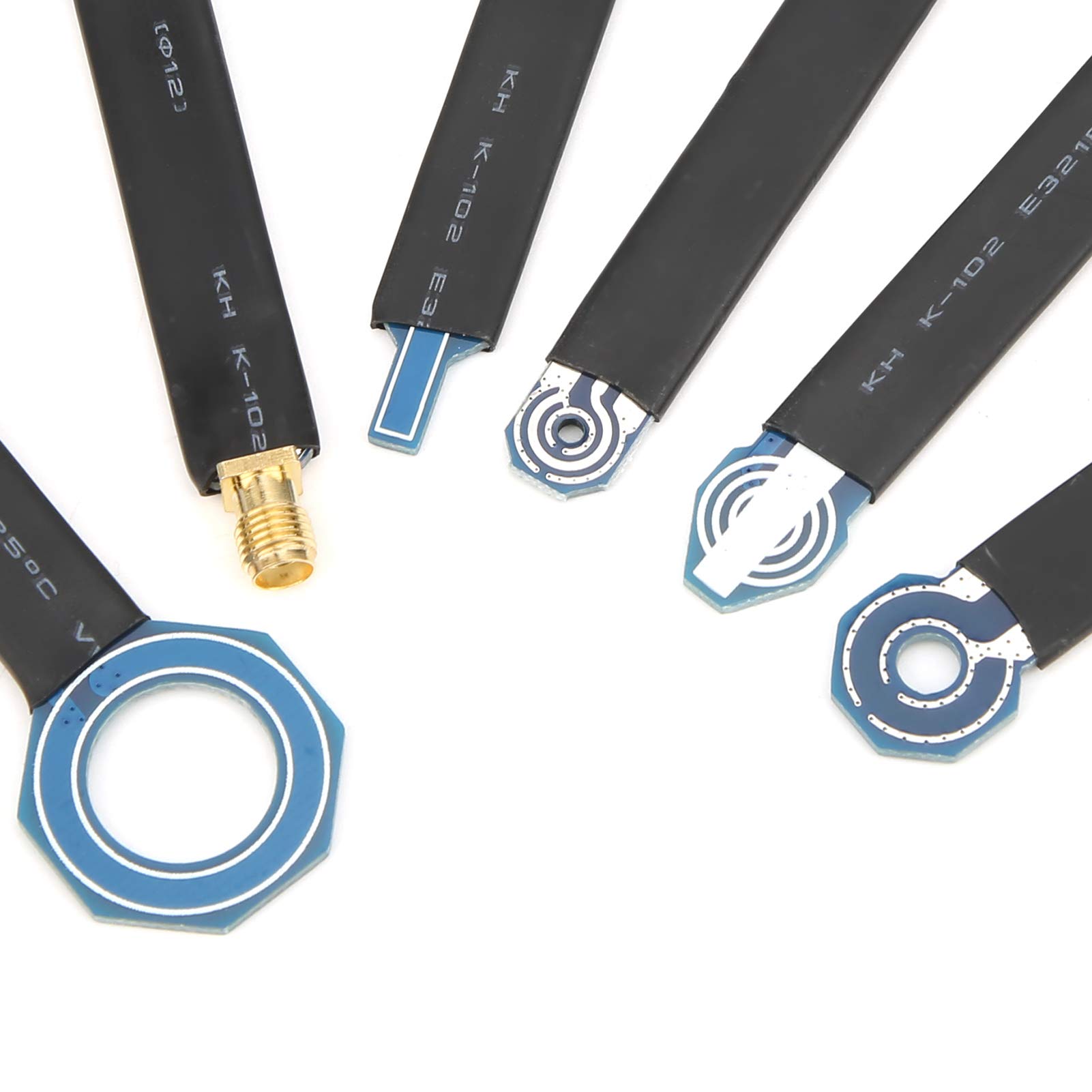 Ensemble de Sondes de Champ Magnétique 6 Pièces, Antennes de Test de Rayonnement de Conduction de Composants électroniques EMI SMA avec Boîte de Rangement