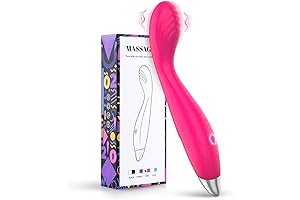 Jrueden Squirting Clitoral Vibrator for Women with 10 Vibrations, Silent Vibrator Adult Toys