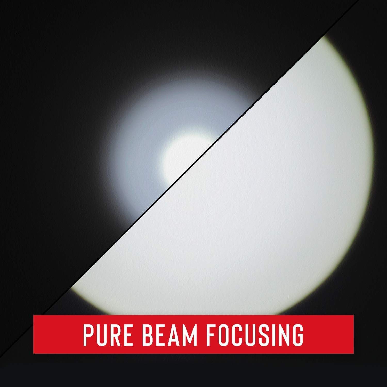 Pure Beam Focusing demonstration