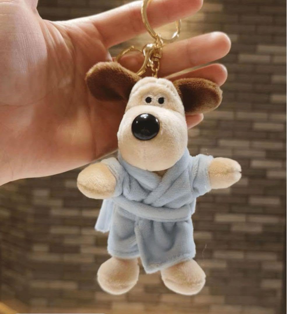 ウォレスとグルミットぬいぐるみ服付き