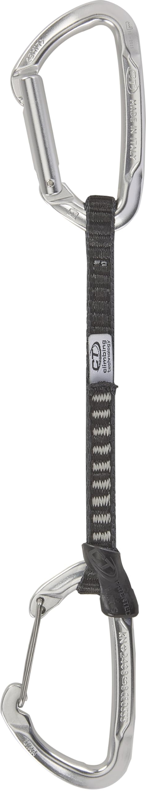 Climbing Technology Lime Set M-UL 17 Cm - Moschettone Unisex Adulto