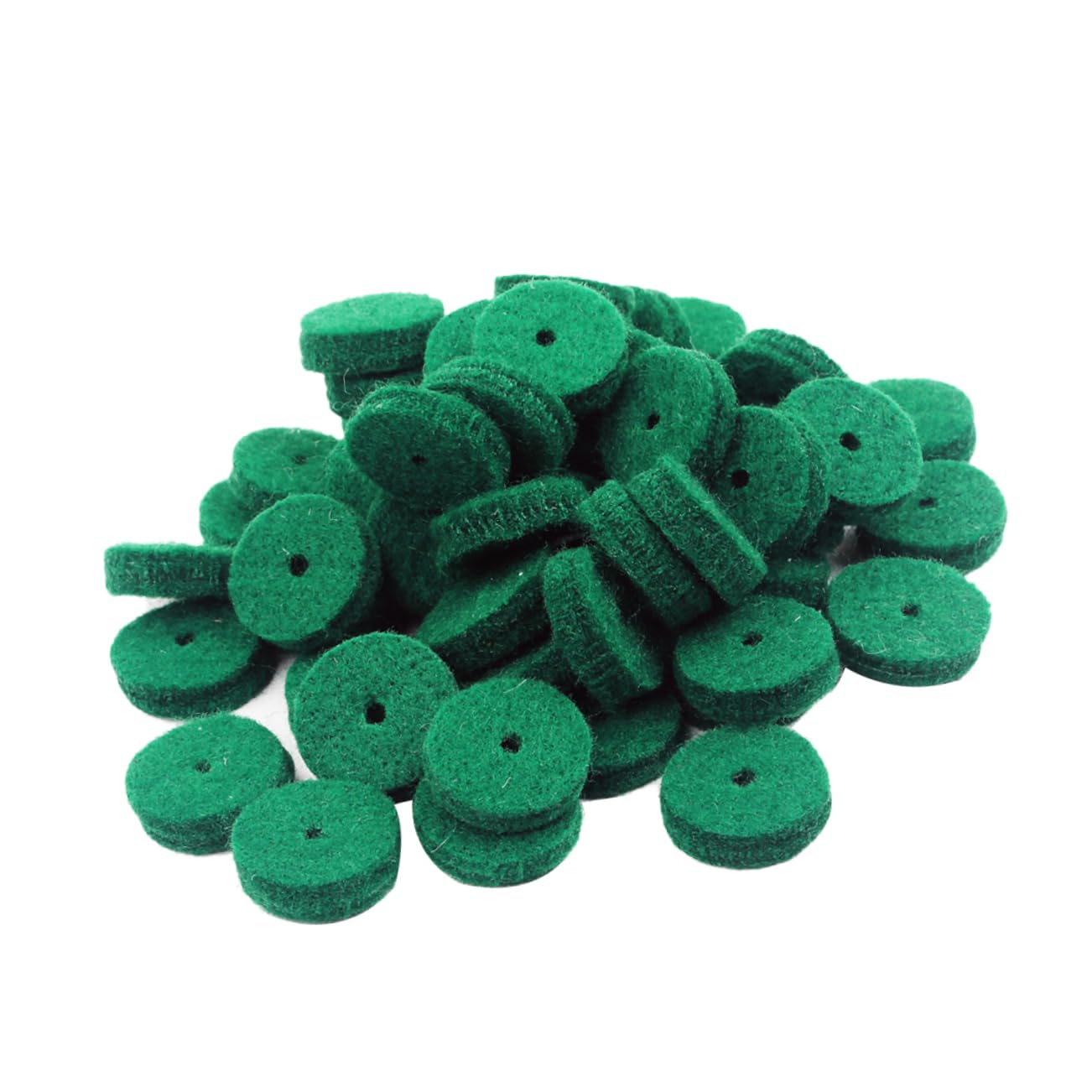 FAVOMOTO Green Piano Keyboard Washer Set 90 Pcs Felt Piano Washers for Piano Accessories