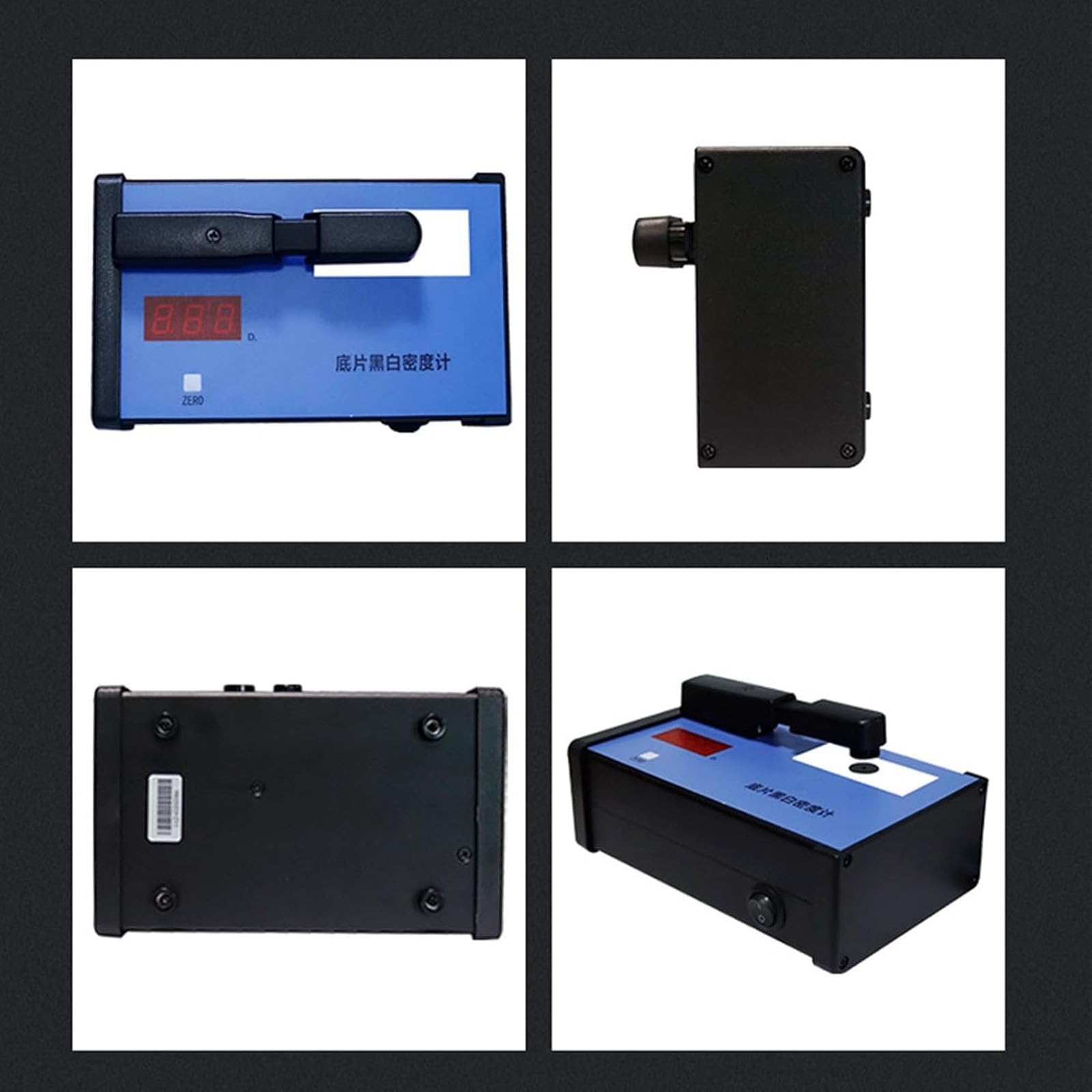 Densitometer, tragbares Übertragungsdichtemessgerät, Bereich 0,00–4,50, 1 s Lesezeit, 2,0 mm Lichtlochdurchmesser zum Testen von Dichtewert und Differenz