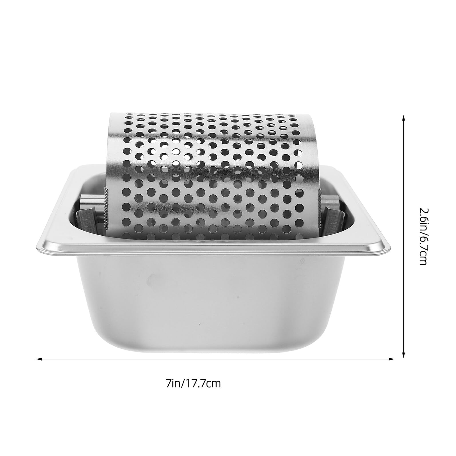 IMIKEYA Burro in Acciaio Inox per Cucina Commerciale Spargitore Ergonomico per Pane Hamburger e Barbecue Strumento Resistente e Facile da Pulire per Picnic e Griglia